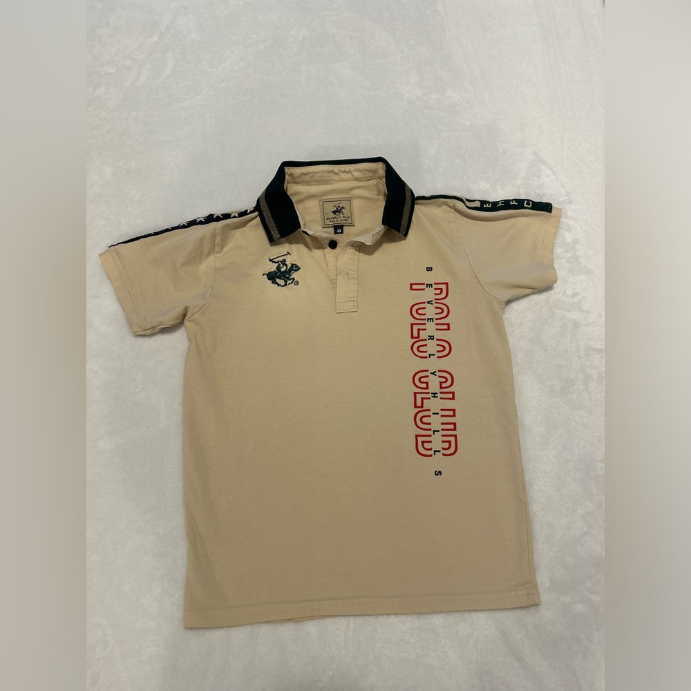 Beverly Hills Polo Club Tan Polo kids shirt